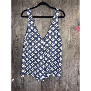 Pre-owned Zara V Romper Sz Medium